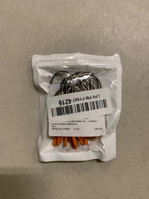 Photo 1 of 20 Pieces Assorted Hot Roller Clips Replacements, Fits Most Sized Rollers Curlers (Medium)