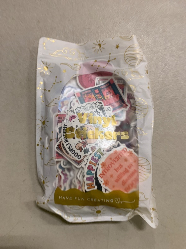 Photo 1 of 300 PCS Book Stickers for Kindle, Bookish Sticker Pack Reading Glitter Waterproof Vinyl Decals for Laptop, Ebook Readers, Water Bottles, Phone, Journal, Scrapbook, No Repeats (Holographic)