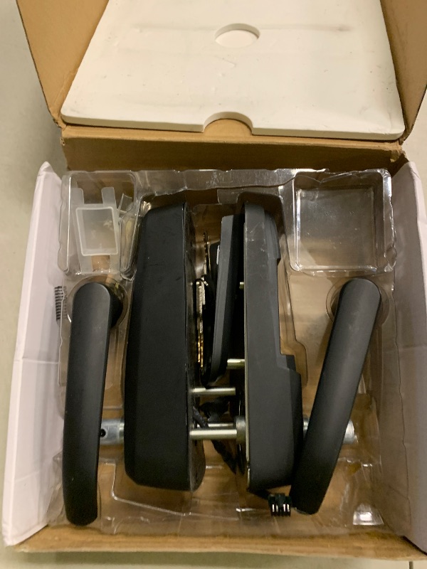 Photo 1 of ULTRALOQ Latch 5 World's First Built-in WiFi Smart Lock with Fingerprint, 5-in-1 Keyless Entry Door Lock with Touch Digital Keypad, App Control, Black