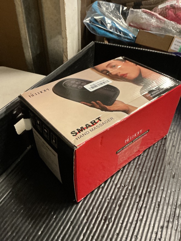 Photo 1 of Hand Massager with Heat and Compression, Hand Massage for Arthritis and Carpal Tunnel Relief, 6 Intensities with Wrist Massager and Kneading Massage Nodes, Mother's Day Gifts for Men Women