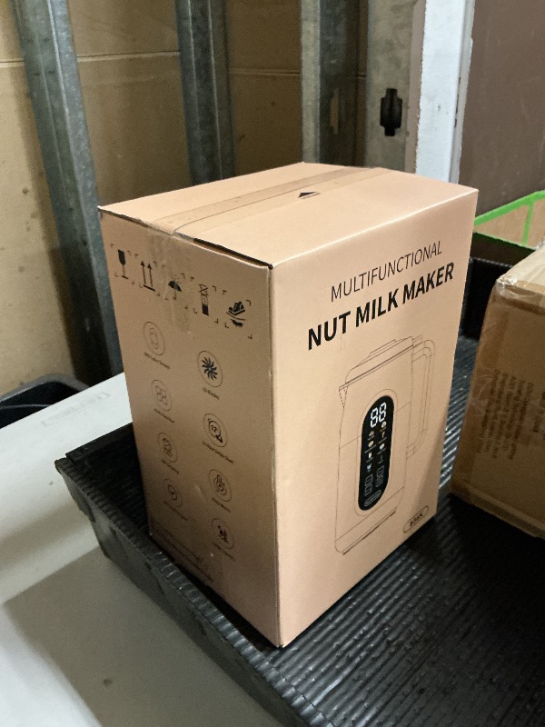 Photo 1 of 10 in 1 Nut Milk Maker Machine, 42oz IMD Screen Almond Milk Maker, Soy Milk Maker with Self-Cleaning, Delay Start, Keep Warm, Boil Water, Automatic Plant-Based Milk Blender for Soybean, Oat, Coconut