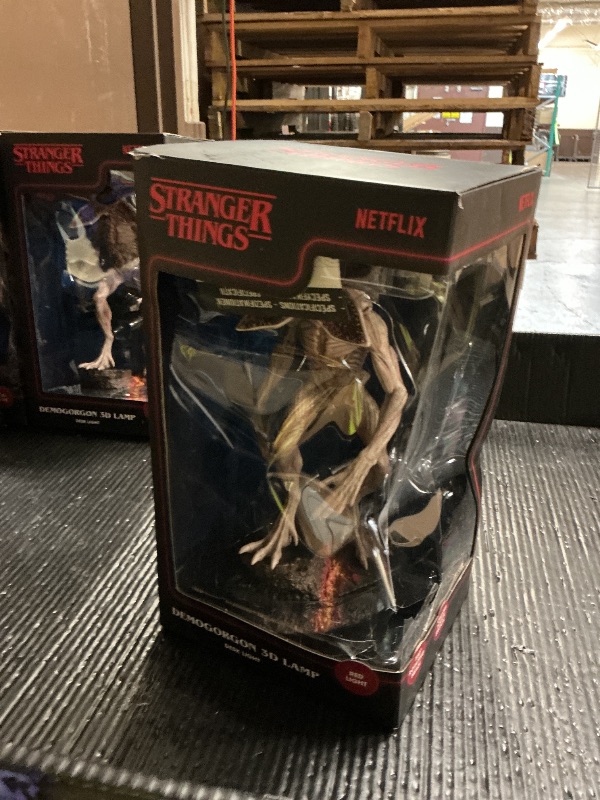 Photo 1 of Grupo Erik Stranger Things Light Collector Edition - Stranger Things Merch - Stranger Things Room Decor - Official Netflix Merchandise - Demogorgon Figure - USB and Battery Powered
