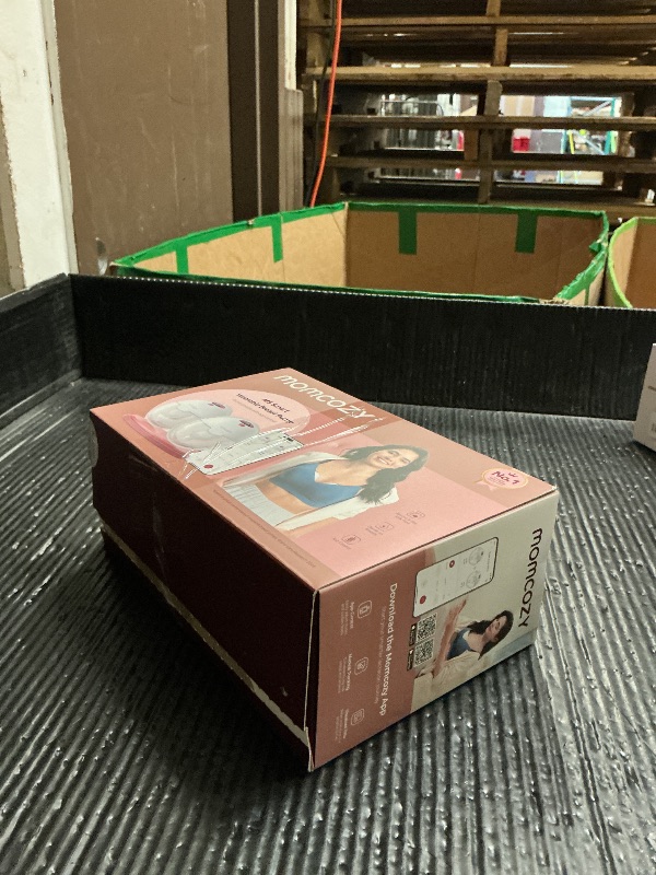 Photo 1 of Momcozy M5 Smart APP Controlled Wearable Breast Pump, Hands-Free Wireless Electric Pump, 3 Modes 9 Suction Levels, BPA-Free, Portable Lightweight, 24mm Flange, 2-Pack Cozy Red