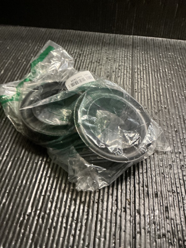 Photo 1 of 2 Pack Car Heavy-Duty Round Rubber Coil Spring Spacers, Universal Coil Spring Booster for Enhancing Spring Rate, Fits 5"&5.5" O.D. (2PCS)