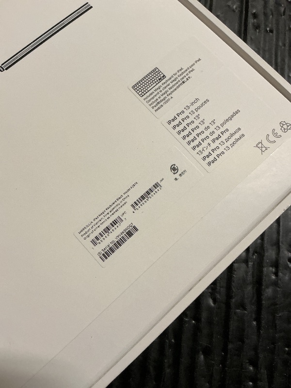 Photo 1 of Apple iPad Magic Keyboard Case for iPad Pro 13-inch (M4 and M5), Great Typing Experience, Built-in Trackpad, Function Row, US English - Black