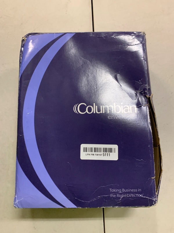 Photo 1 of Columbian #9 Security Envelopes, 500/Box, Double Window, 3-7/8" x 8-7/8", Release & Seal Self Seal, SimplySafe Tamper Evident, White (COLO183)