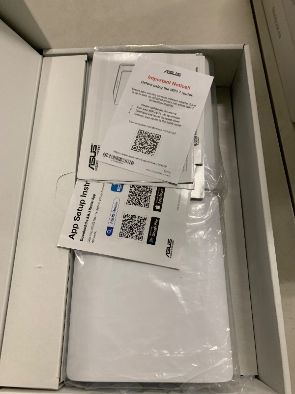 Photo 1 of ASUS ZenWiFi BT10 Tri-Band WiFi 7 Mesh, 18 Gbps, 6000 sq.ft (2pk), Dual 10G Ports, Security and Parental Controls Included, Smart Home Master SSIDs, 4G & 5G Mobile Tethering