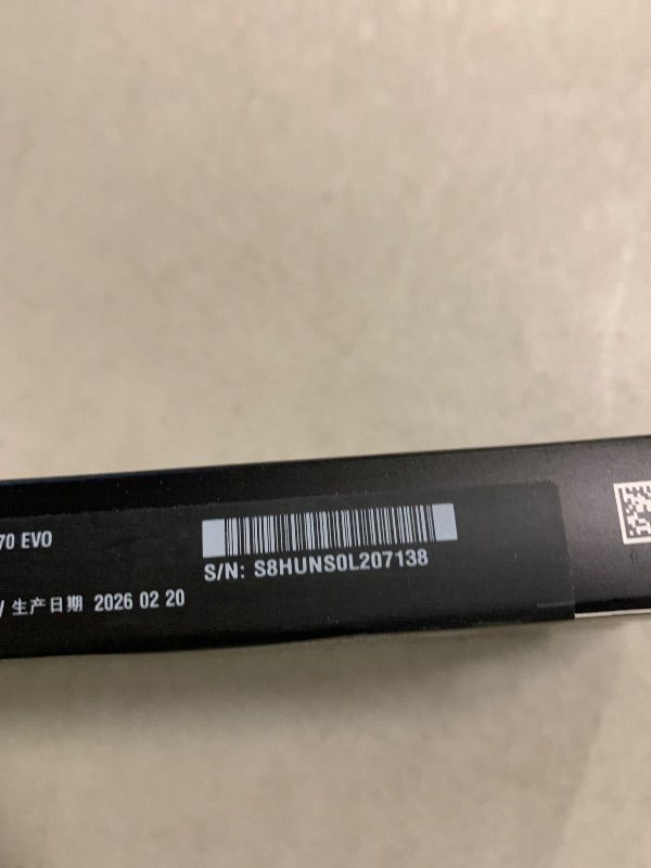 Photo 1 of Samsung 870 EVO SATA III SSD 1TB 2.5” Internal Solid State Drive, Upgrade PC or Laptop Memory and Storage for IT Pros, Creators, Everyday Users, MZ-77E1T0B/AM