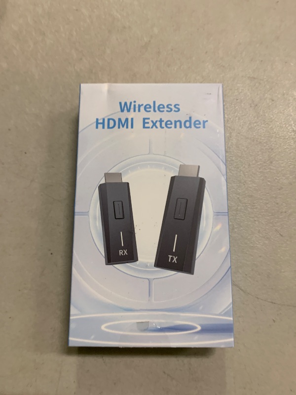 Photo 1 of 2026 Upgraded Wireless HDMI Transmitter and Receiver 328FT/100M, 4k Decode 1080P Output, Plug & Play Portable 2.4g/5g, Wireless Hdmi Extender Kit to Monitor from Laptop/PC/Projector/TV Box
