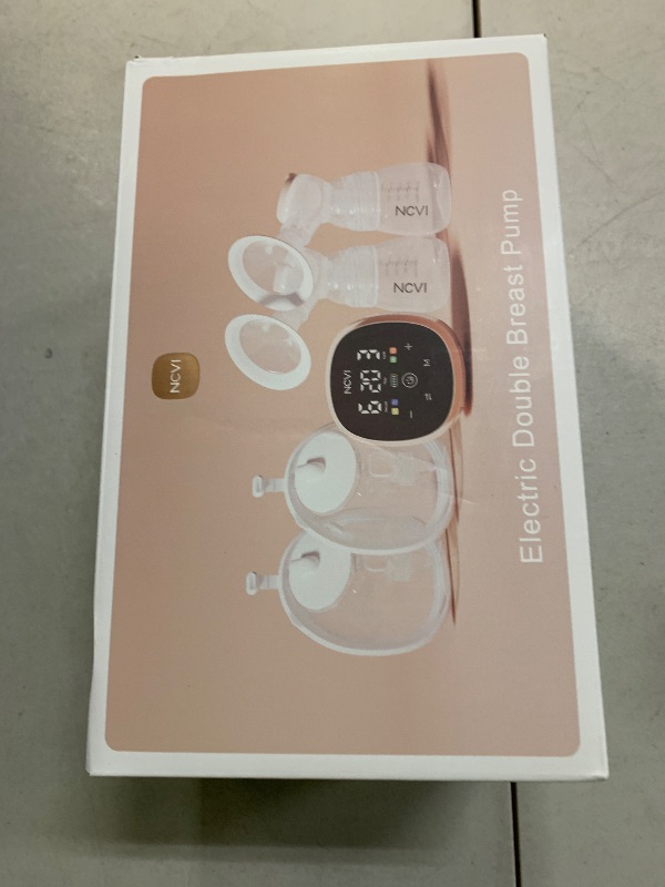 Photo 1 of NCVI 2-in-1 Electric Wearable Breast Pump, Micro-Vibration Comfort with Hospital-Grade Suction, 4 Modes & 9 Levels, 4400mAh Rechargeable, Hands-Free & Portable Breastfeeding Milk Pump