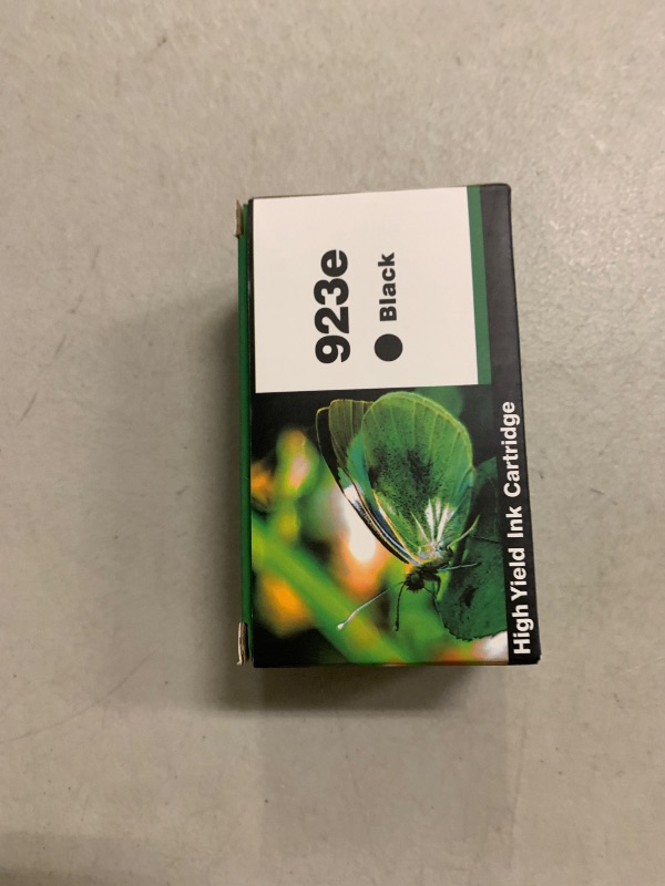 Photo 1 of 923e Black Replacement for HP 923 Black Ink Cartridges HP923 e 923XL Compatible with OfficeJet Pro 8130e 8135e 8138e 8139e 8130 Series Office Jet Pro 8125e 8120 8120e Series Printer (1 Pack)