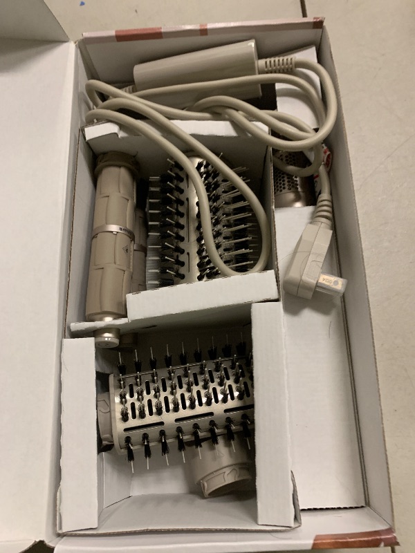 Photo 1 of Shark HD430REF (Refurbished) FlexStyle Air Styling & Drying System, Powerful Hair Dryer Brush & Multi-Styler with Auto-Wrap Curlers, Paddle Brush, Oval Brush, Concentrator Attachment, Stone (Renewed)