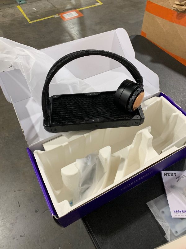 Photo 1 of NZXT Kraken Elite 360 RGB 2024 - AIO CPU Liquid Cooler - 360mm Radiator - F360 RGB Core Fan - Customizable 2.72" IPS LCD - NZXT Turbine Pump - AMD® AM5, AM4 - Intel® LGA 1851/1700, 1200/115X - Black