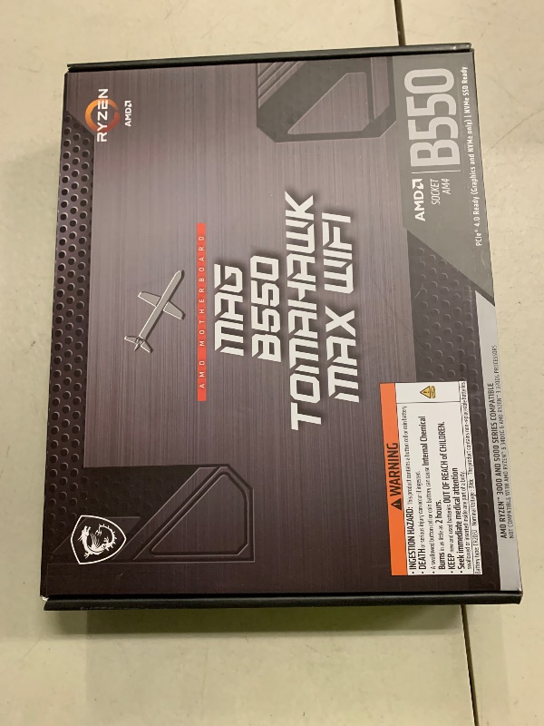 Photo 1 of MSI MAG B550 TOMAHAWK MAX WIFI AMD B550 Socket AM4 ATX