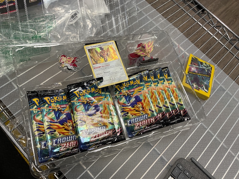 View 3 of Pokemon Crown Zenith Shiny Zamazenta Premium Figure Collection