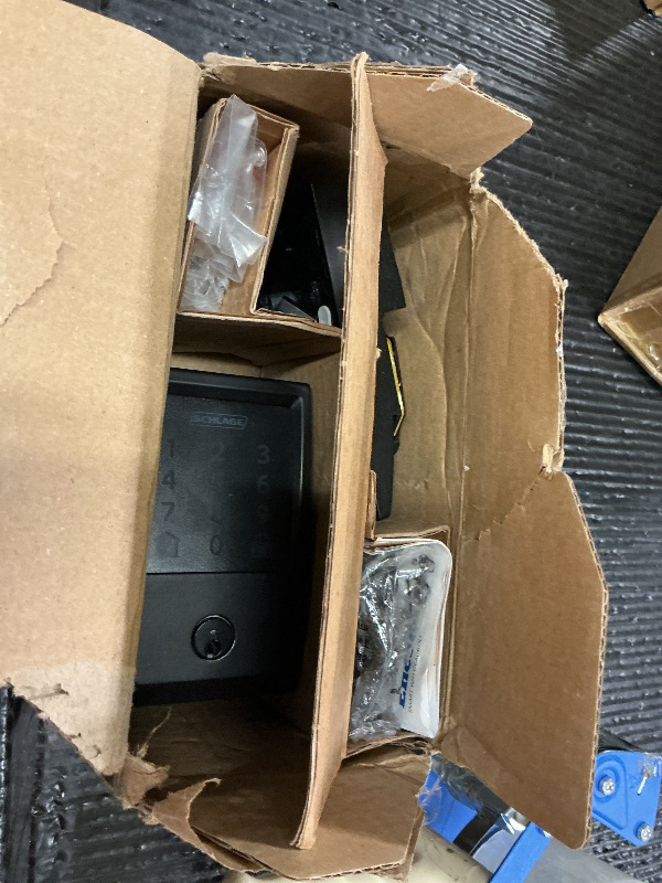 Photo 1 of Schlage Encode Plus Smart Wi-Fi Lock for Front Door, Keyless Entry Deadbolt, Unlock with Apple Watch, Built-in WiFi and App Control, Easy Install, Alexa & Apple HomeKit Compatible, Matte Black