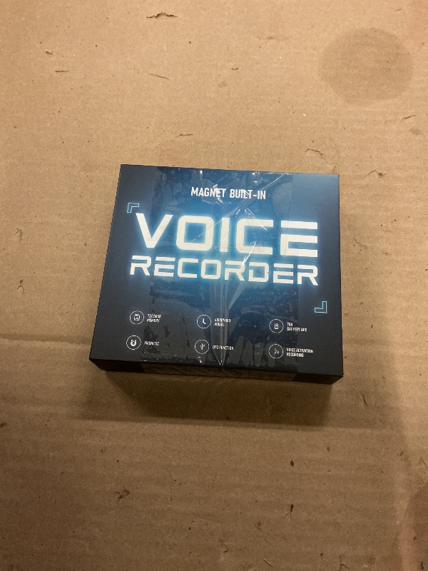 Photo 1 of 128GB Natesukii Magnetic Voice Activated Recorder - 9800Hrs Recording Device with Al-Intelligent Triple Noise Reduction Portable Dictaphone Digital Voice Recorder with Playback for Lecture Meeting