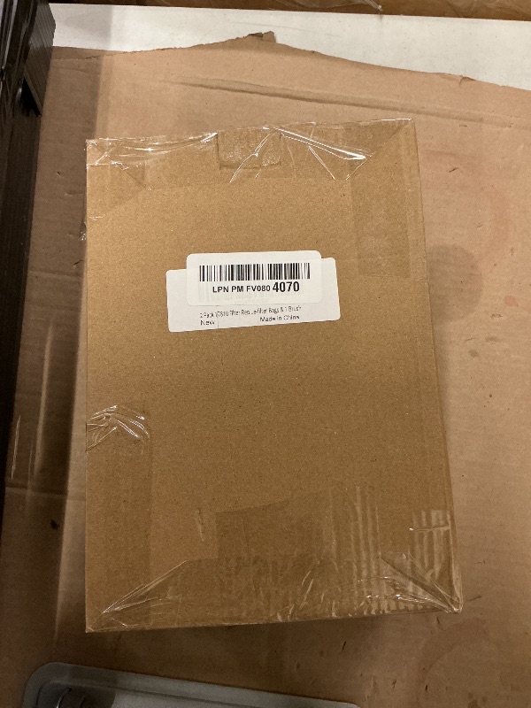 Photo 1 of 2 Pack 17810 Filters Replacement for Craftsman 3 to 4 Gallon General Purpose Wet Dry Vacuum, Part# 9-17810, with 8 Pre-filter Bags & 1 Brush