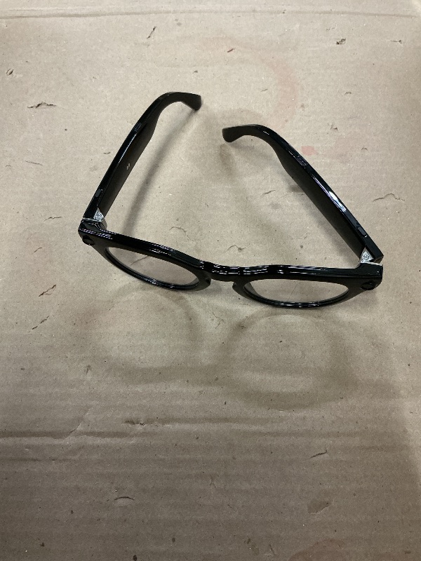 Photo 1 of AI Smart Glasses with Camera, 2K Camera Glasses,12MP Video Recording Glasses, Real Time Translation, AI Voice Assistant,Sunglasses with 3 Pack Lenses - Photochromic Lenses,Purple and Blue Lenses