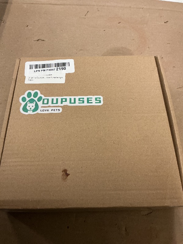 Photo 1 of 25 Set Cat Fountain Replacement Filters Compatible with oneisall PWF-001 2L/67oz Stainless Steel Pet Water Fountain Filters with Replacement Pre-Filter Pump Sponges