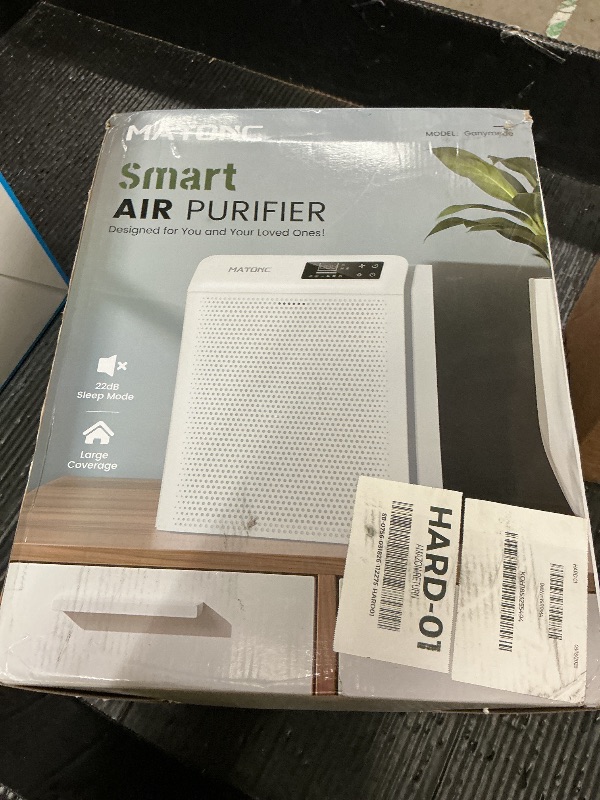 Photo 1 of Air Purifier for Home Up to 3500 Ft², Smart App Control, Air Quality PM2.5 Display, Ultra-Quiet Sleep Mode, Auto Mode, HEPA Air Purifier for Large Room