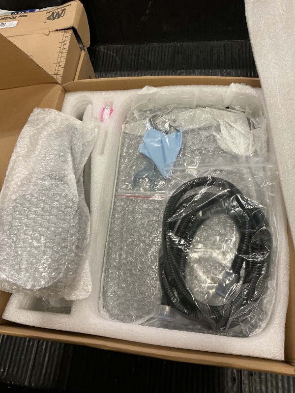 Photo 1 of 14 Inch Large Shower Head with Handheld Spray Combo and Extention Arm, Rain Rainfall Waterfall High Pressure Shower Heads, Modern Showerhead with 3-Way Diverter - Height/Angle Adjustable(Matte Black)