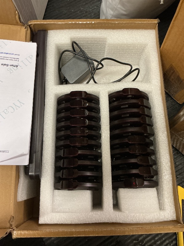 Photo 1 of YYCalling 20PCS Restaurant Pager System, Vibration Beep Flash Reminder for Fast Food Shop Cafe Dessert Store Bakery Tea House Food Truck Use