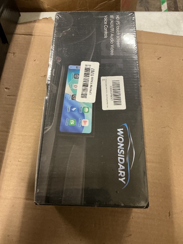 Photo 1 of FACTORY SEALED— Wonsidary 11.26" Wireless CarPlay Screen for Car,Portable CarPlay & Android Auto Screen,1080P Backup Camera,Split-Screen,Dual Bluetooth,Navigation & Voice Control,Support OTA,for All Vehicles