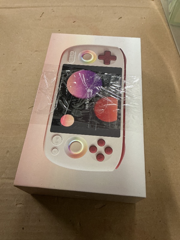 Photo 1 of AYANEO Pocket AIR Mini Android Handheld Game Console - 4.2" HD 4:3 Retro Gaming Screen, MTK G99 Octa-Core, Hall Effect Joystick & Triggers, Portable Gaming Device (Retro White, 2G+32G)