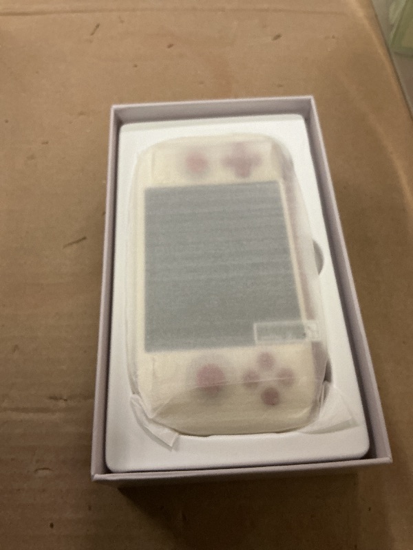 Photo 1 of AYANEO Pocket AIR Mini Android Handheld Game Console - 4.2" HD 4:3 Retro Gaming Screen, MTK G99 Octa-Core, Hall Effect Joystick & Triggers, Portable Gaming Device (Retro White, 2G+32G)