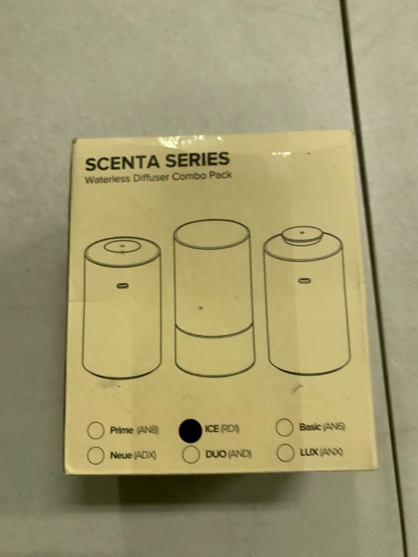 Photo 1 of Airversa Waterless Essential Oil Diffuser Starter Kit with 2x30mL Hotel Scent Fragrance Oil for Home Room Desk Car, Battery Operated Scent Air Freshener Diffuser, 100mL Capacity, RD1 Kit Black