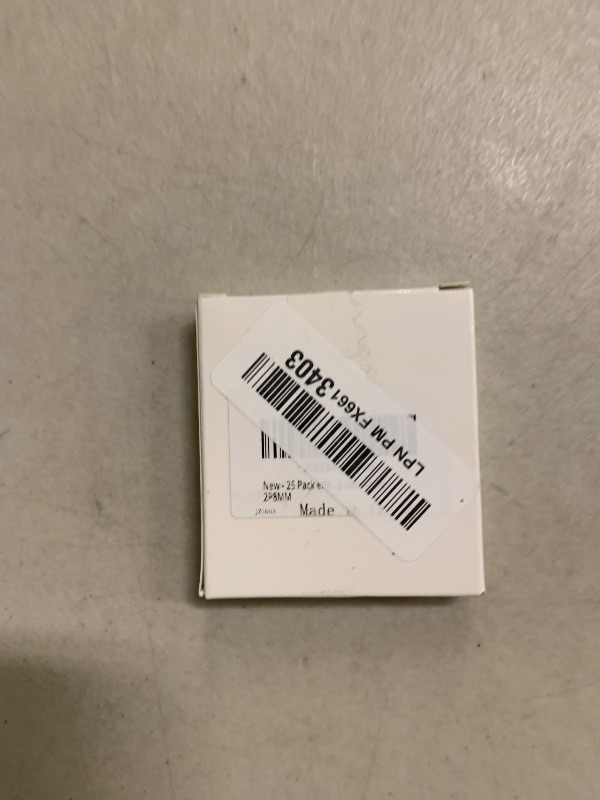 Photo 1 of 25 Pack erless Led Tape Light Connectors Tighten Screw Terminal Blocks 2 Pin 8mm Connector with Screwdriver Wire to Strip Connector for 5v 12v 24v Monochrome LED Low Voltage Strip Decorative, 2P8MM