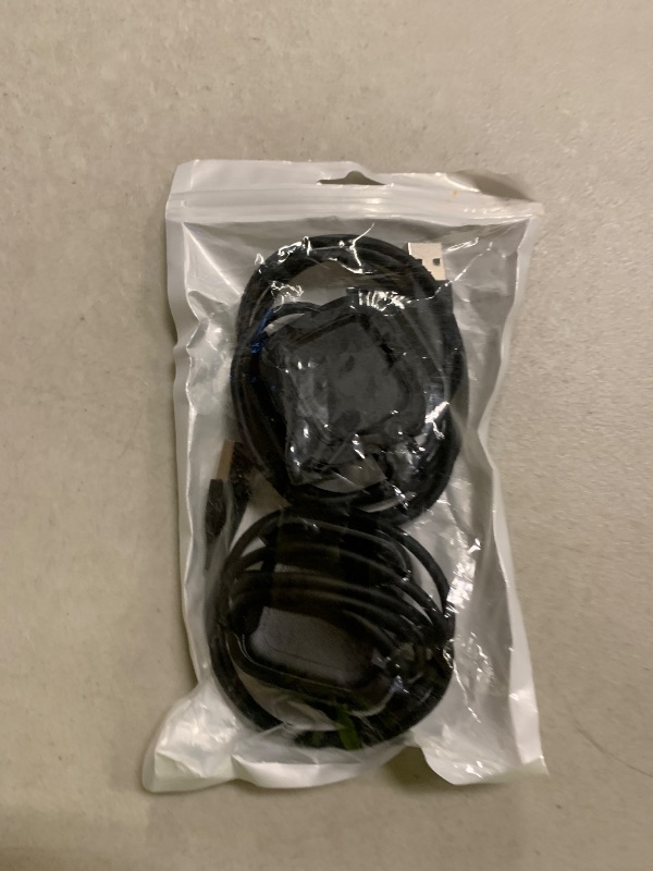 Photo 1 of [2-Pack] Charger Cable Compatible with Smart Watch Fitbit Sense/ Versa 3, Replacement USB Charging Cradle Dock Stand Cable (3.3 ft/1.0ft)