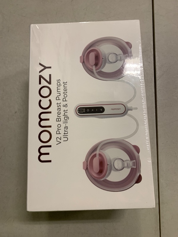 Photo 1 of Momcozy Wearable Breast Pump V2 Pro Ultra-Lightweight, Double Electric Breast Pump Hands-Free & Portable Pump with Upgraded Flange, Quiet & Leak-Proof Electric Pump for Pumping Moms