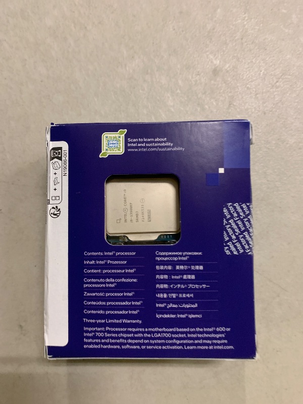 Photo 1 of Intel® Core™ i9-14900KF New Gaming Desktop Processor 24 cores (8 P-cores + 16 E-cores) - Unlocked