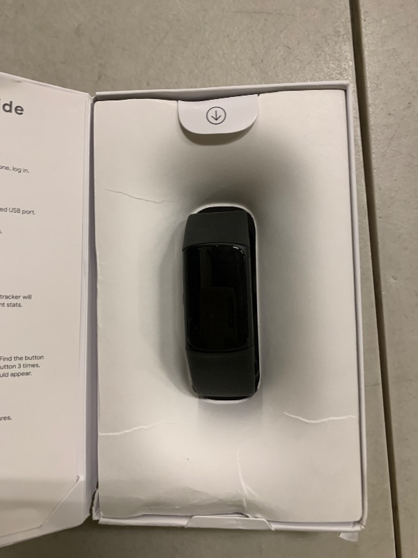 Photo 1 of Fitbit Charge 6 Fitness Tracker with Google apps, Heart Rate on Exercise Equipment, 6-Months Premium Membership Included, GPS, Health Tools and More, Obsidian/Black, One Size (S & L Bands Included)