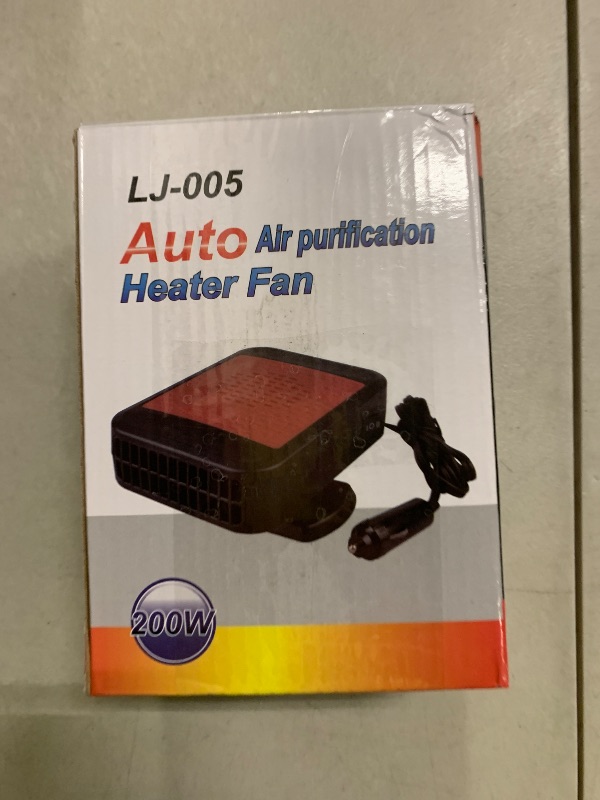 Photo 1 of 2026 New Upgraded Portable Car Heater for Vehicle, 12V Car Heater Portable? Plugs into Cigarette Lighter?, Portable Heater for Car, 360° Rotatable Car Defroster Windshield Heater (1)