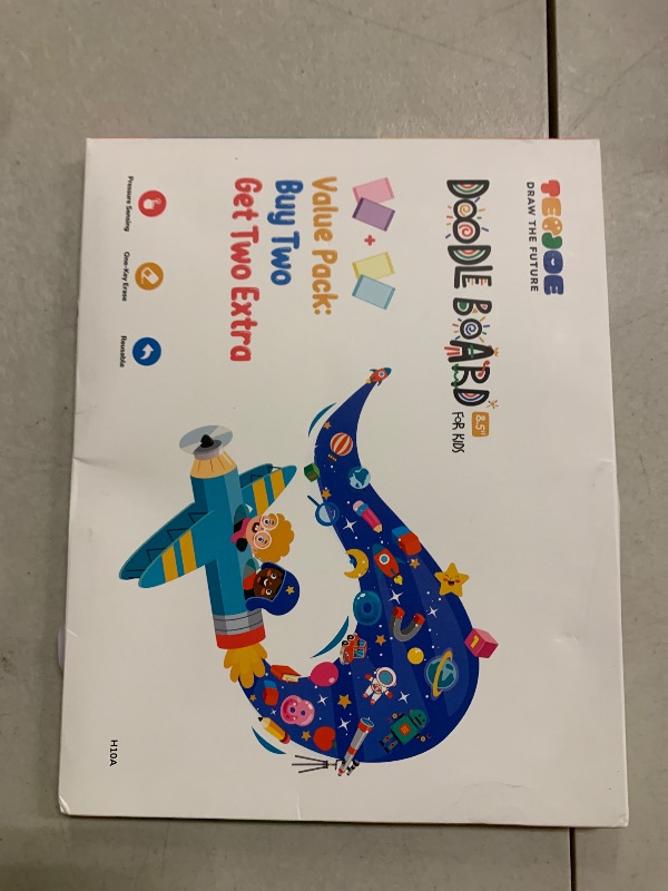 Photo 1 of TECJOE 4 Pack LCD Writing Tablet, 8.5 Inch Colorful Drawing Board, Kids Travel Games Activity Learning Toys, Birthday Gifts for 3-8 Year Old Boys Girls Toddlers Preschooler