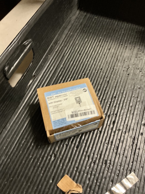 Photo 1 of BWT Aquameter LF Water Filter Meter 3/8" with LCD Display – Low Flow (10–100 l/h) – For Espresso Machines – Compatible with BWT Bestmax & Besttaste Filters