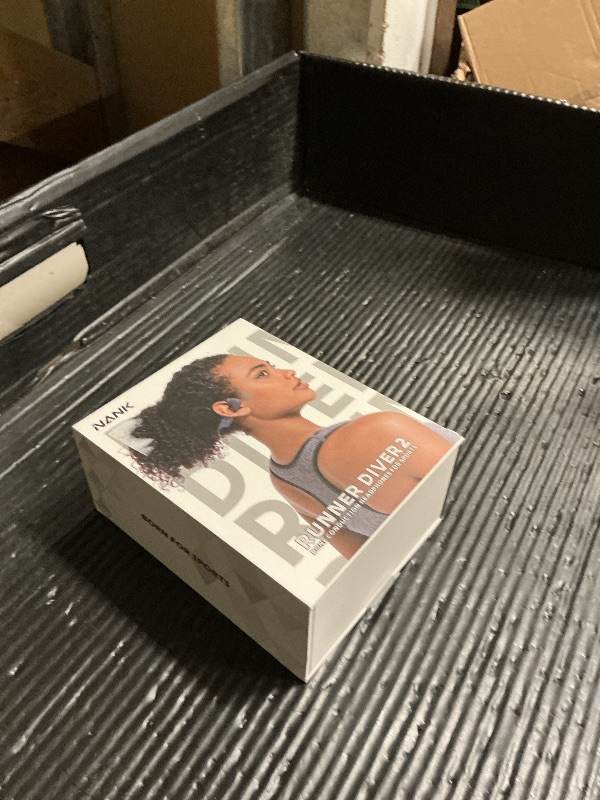 Photo 1 of NANK Runner Diver2 Bone Conduction Headphones, IP68 Swimming Headphone with MP3 Player Built-in 32G Memory, Bluetooth 5.3 Open Ear Headphones with CVC6.0 Mic for Swimming Running Cycling Gym