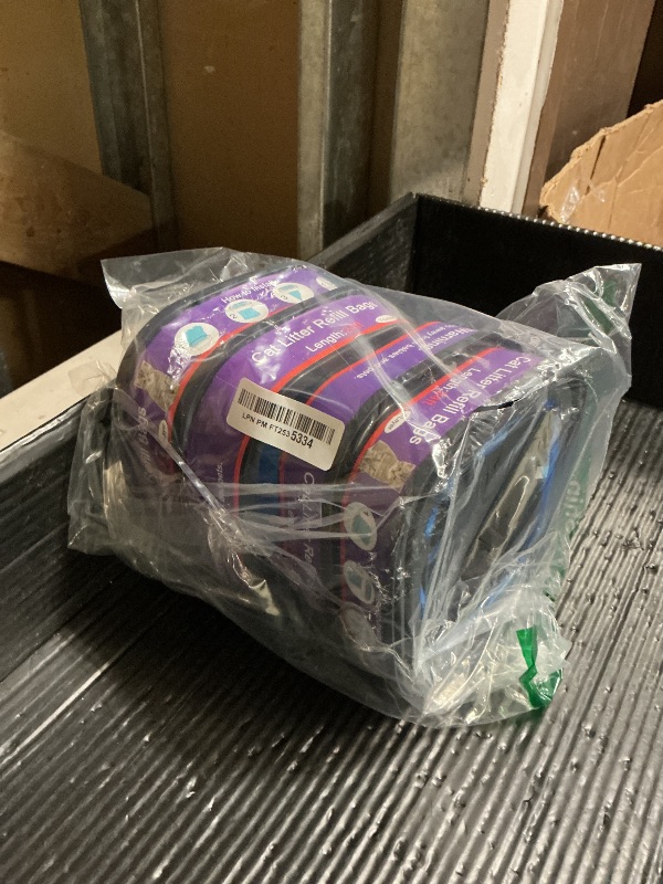 Photo 1 of 4 Pack Cat Litter Refill Bags Cartridges Compatible with Genie Cat Standard, Plus and XL Pails Odor Control