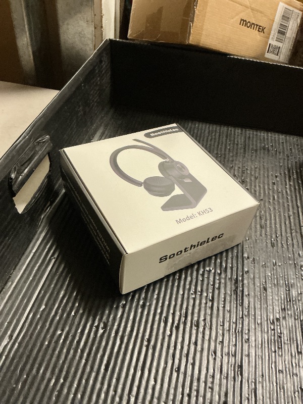 Photo 1 of (Upgraded Version) Wireless Headset, Bluetooth Headset with Noise Cancelling Microphone, Best Headphones with Mic Mute & USB Dongle for PC/Computer/Laptop/Cell Phones/Remote Work/Call Center