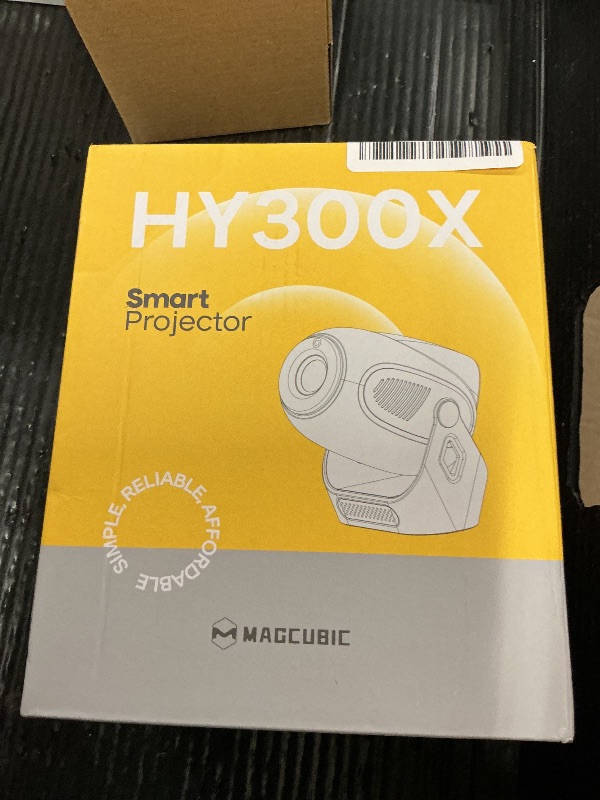 Photo 1 of ?Electric Focus?Projector with WiFi 6 and Bluetooth 5.0, Mini Portable Native 720P with 4K Support, Smart Proyector Built in Apps, Auto Vertical Keystone, Home Movie Projectors for Outdoor