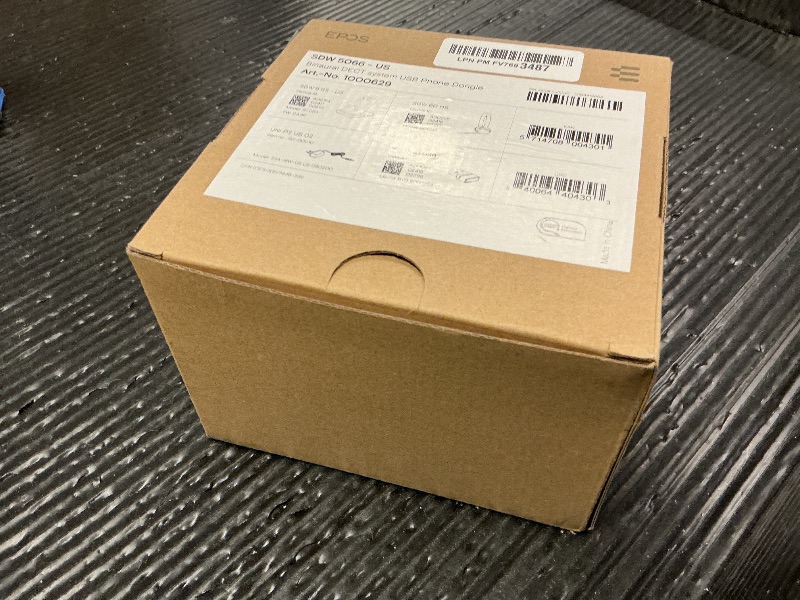 Photo 1 of Sennheiser SDW 5066 (507024) - Double-Sided (Binaural) Wireless Dect Headset for Desk Phone Softphone/PC & Mobile Phone Connection Dual Microphone Ultra Noise Cancelling, Black