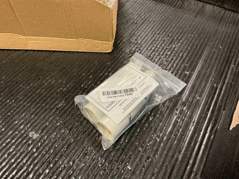 Photo 1 of [Must Bypass Ballast to Avoid Flick Smoke Burn] 6pcs E-Simpo 4Pin Conductive Gx24q to E26/E27 Lamp Base Adapter Short G24q to Medium Edison Light Socket Converter Replace CFL PL GX24Q Holder