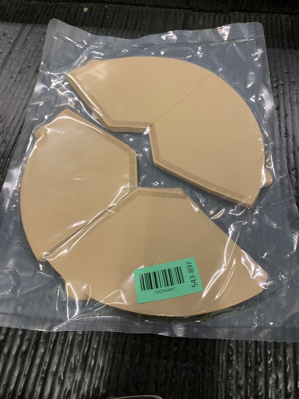 Photo 1 of 100Pcs Coffee Filters #4, Unbleached Natural Coffee Filters 8-12 Cup, Disposable Coffee Filters, 4 Cone Paper Compatible with Ninja Coffee Maker, Pour Over and Drip Coffee Maker