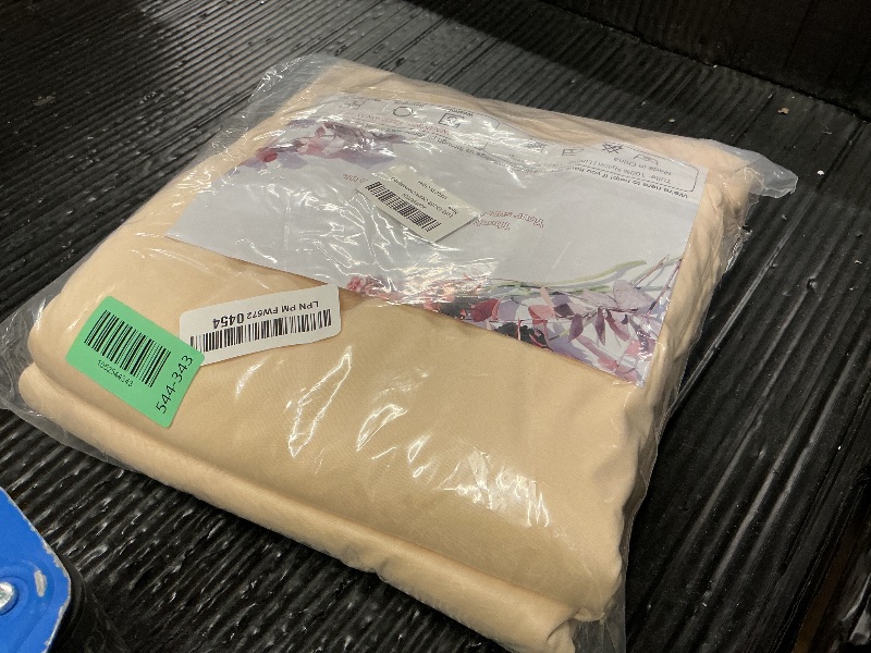 Photo 1 of 10x10ft Wrinkle Free Backdrop Curtain for Parties Soft Fabric Drapes Wedding Cream Curtain Backdrop for Birthday Party Decorations Background for Photography 5x10ft,2 Panels