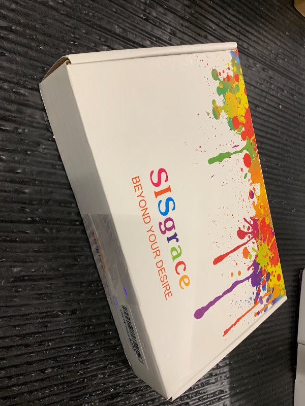 Photo 1 of SISgrace Chocolate Brown Lace Front Wigs Synthetic Body Wave Wear and Go 13x4x1 T-part Lace 28 Inch Pre-Plucked with Baby Hair HD Glueless Lace Front Wig for Women