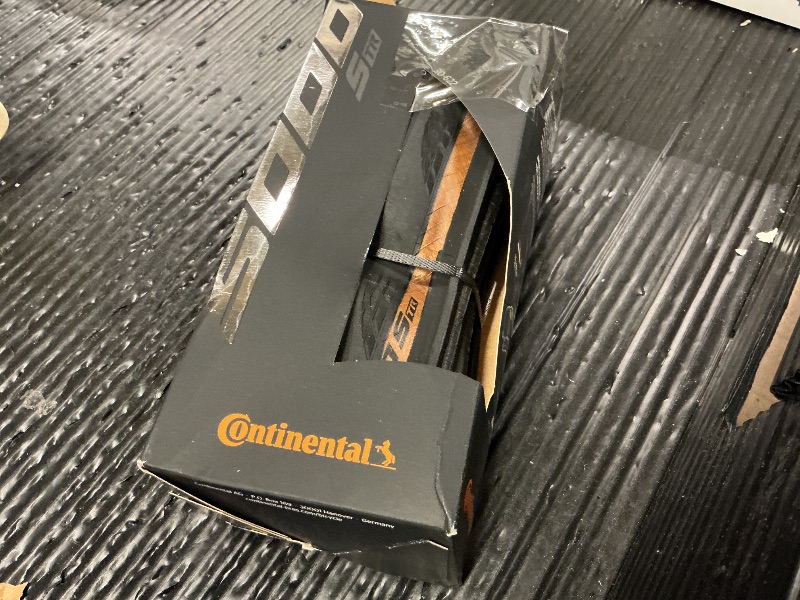 Photo 1 of Continental Grand Prix 5000 S TR - Black/Transparent - Tubeless Road Bike Tire | Fast, Light, Durable - BlackChili, Vectran Breaker, LazerGrip, Active Comfort Technology 700x30