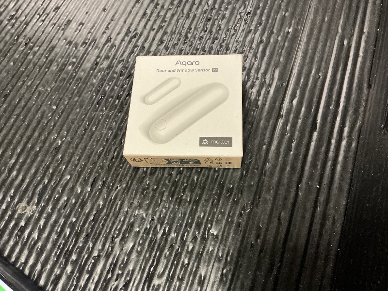 Photo 1 of Aqara Door and Window Sensor P2, Matter Over Thread, Requires Thread Border Router, Contact Sensor with Remote Alarm and Local Automation, Supports Apple Home, Google Home, Alexa